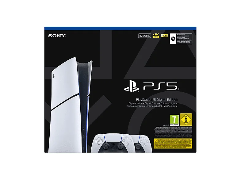 Console Sony PlayStation 5 Digital con 2 Controller DualSense - vista 2