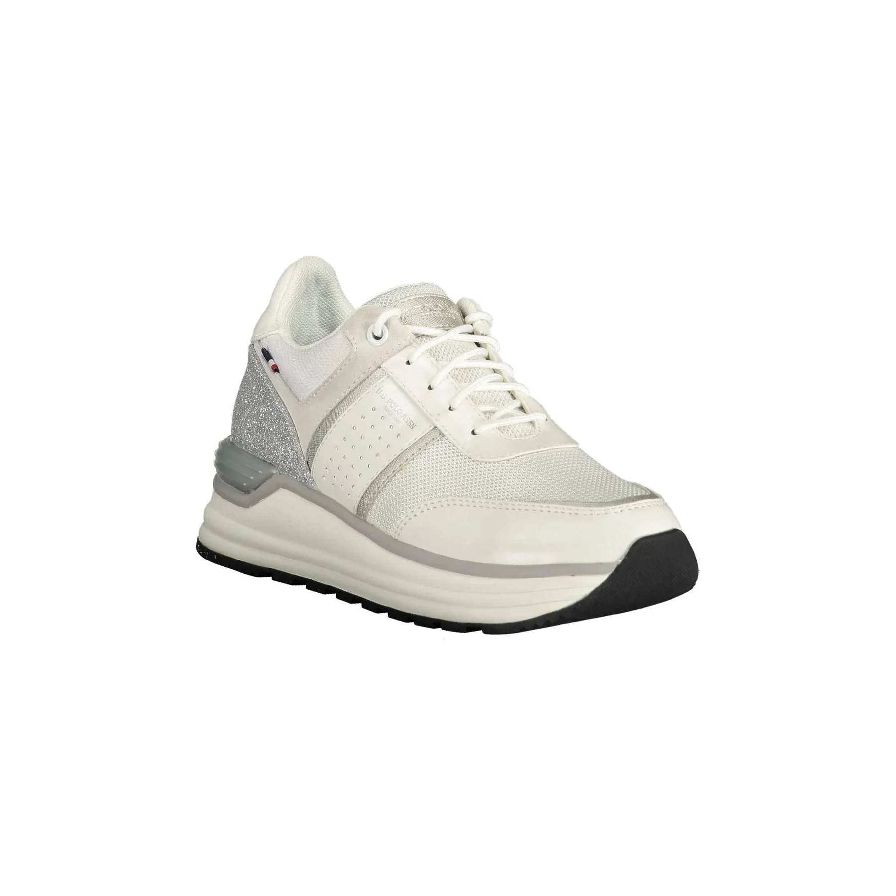 U.S. POLO ASSN. Scarpe Sneakers Donna con Lacci e Logo - vista 2