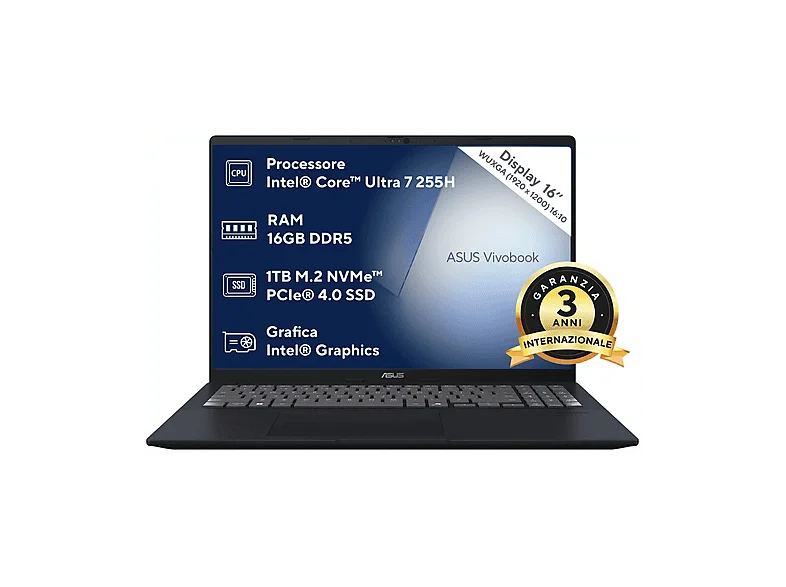Asus Vivobook 16 F1607CA-MB193W Quiet