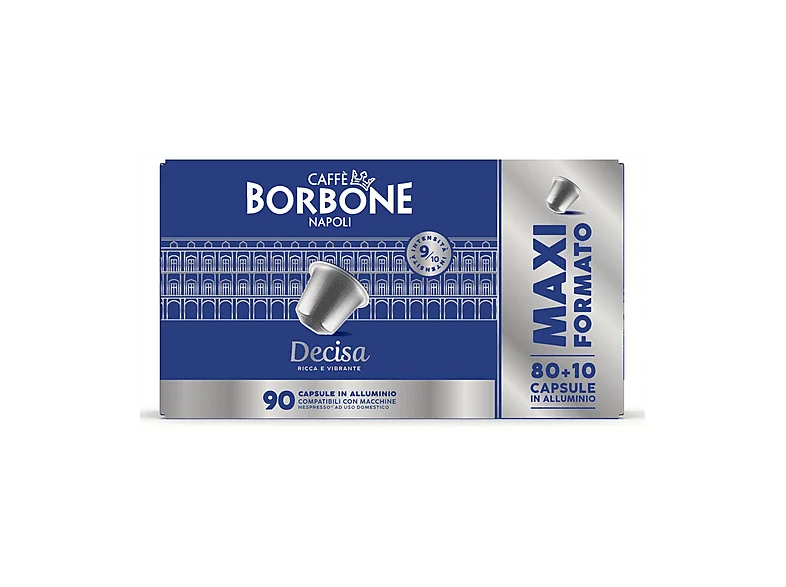 Caffè Borbone Capsule compatibili Alluminio Miscela Decisa