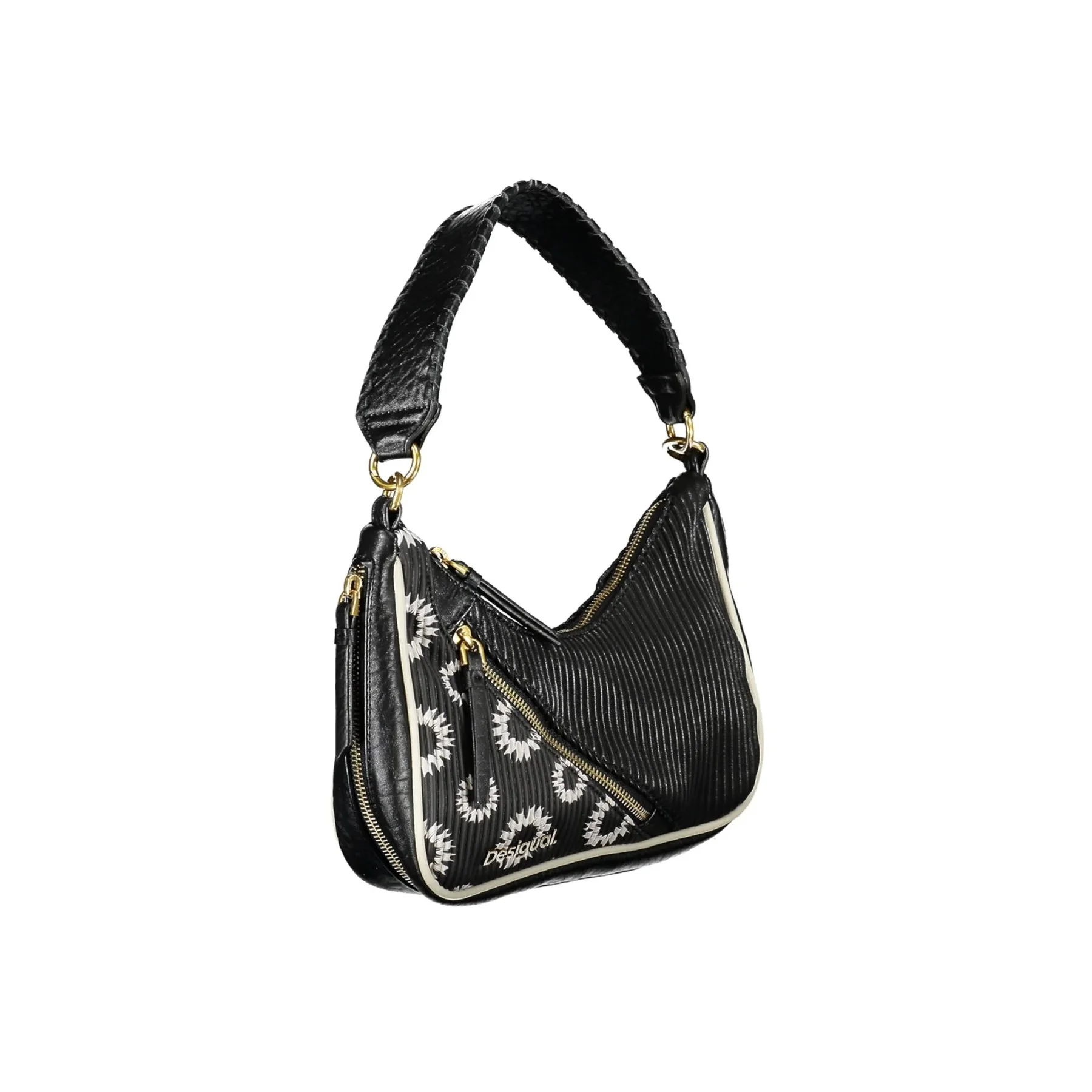 Desigual Borsa a Tracolla Donna Logo - vista 3
