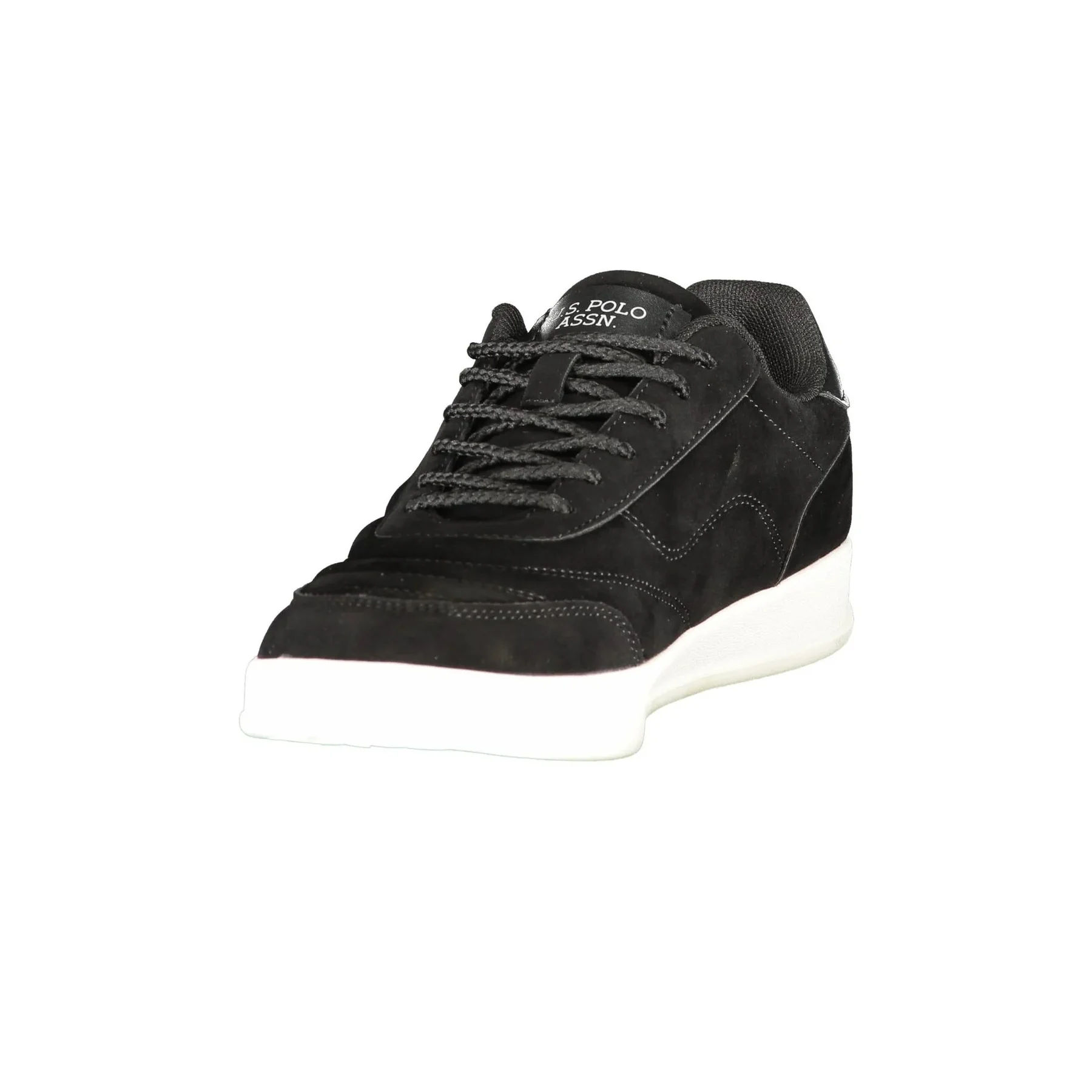 Sneakers U.S. Polo Assn. Donna Nere con Stampa Logo - vista 3