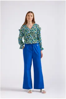 Pantaloni con vita elasticata CafèNoir