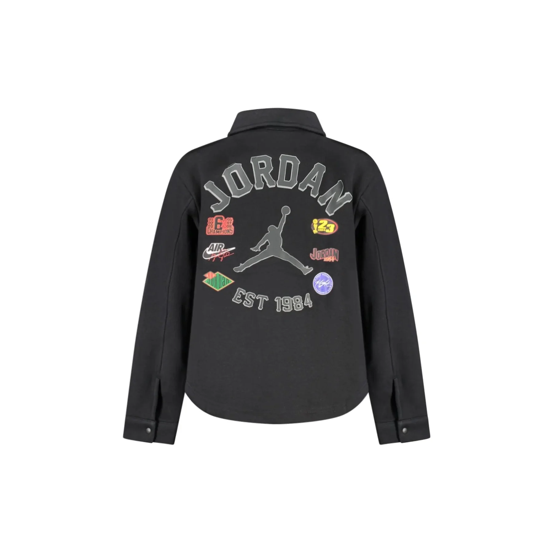 Jordan Camicia Maniche Lunghe Felpa Senza Zip Uomo Ricamo - vista 2