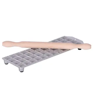 Ravioliera Tagliapasta per 48 Ravioli Quadrati