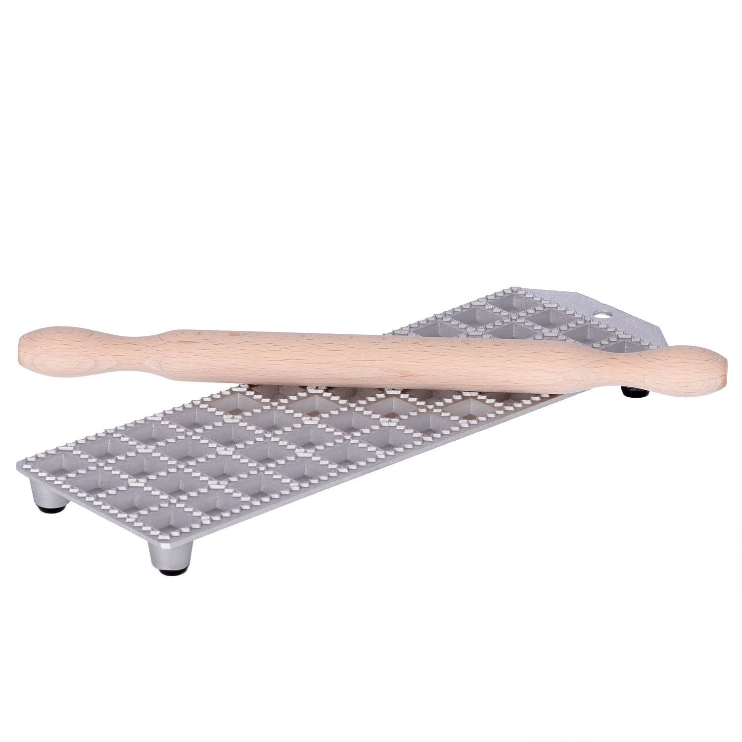 Ravioliera Tagliapasta per 48 Ravioli Quadrati