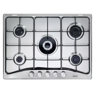 De’longhi SLF 57 ASV Piano Cottura Inox Da Incasso Gas 5 Fornello