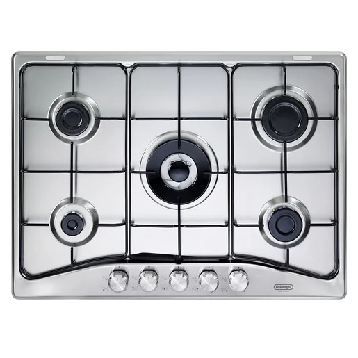 De’longhi SLF 57 ASV Piano Cottura Inox Da Incasso Gas 5 Fornello