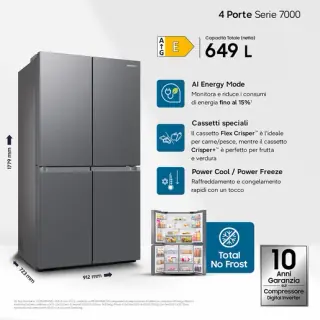 Samsung Frigorifero 4 Porte RF7000