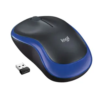 Logitech M185 Mouse Wireless Blu