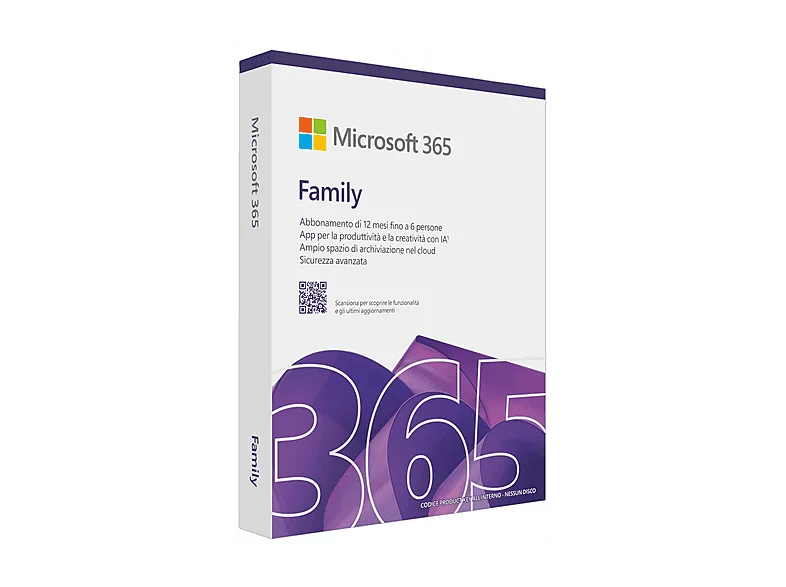 Microsoft 365 Family - Abbonamento per Ufficio e Produttività - vista 2