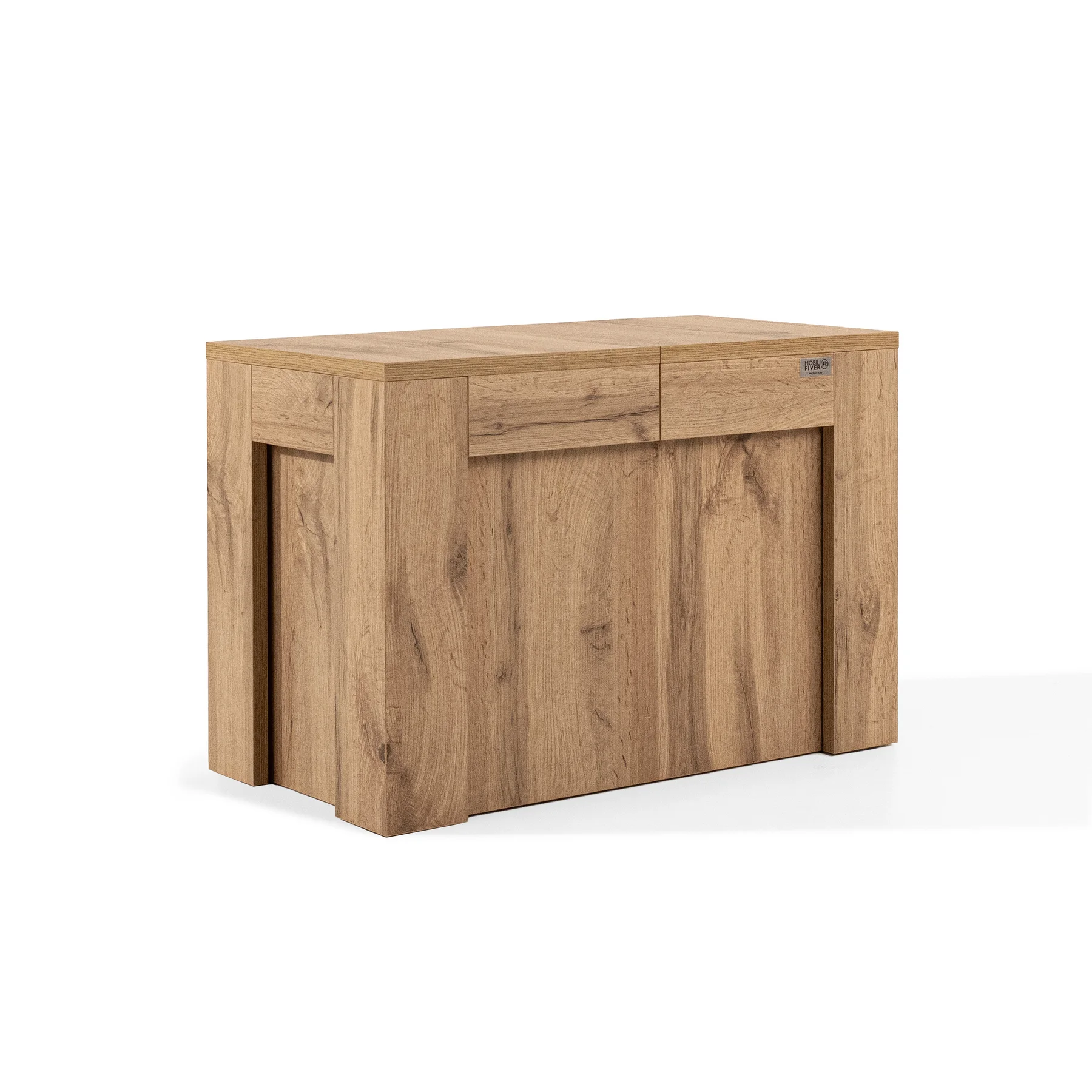 Panca allungabile X Rovere Rustico - vista 2