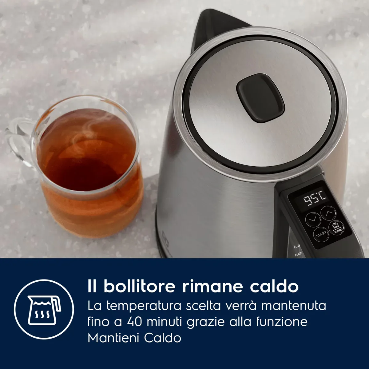 Electrolux Bollitore Adjustable Create 5 Inox E5K1-6ST - vista 2