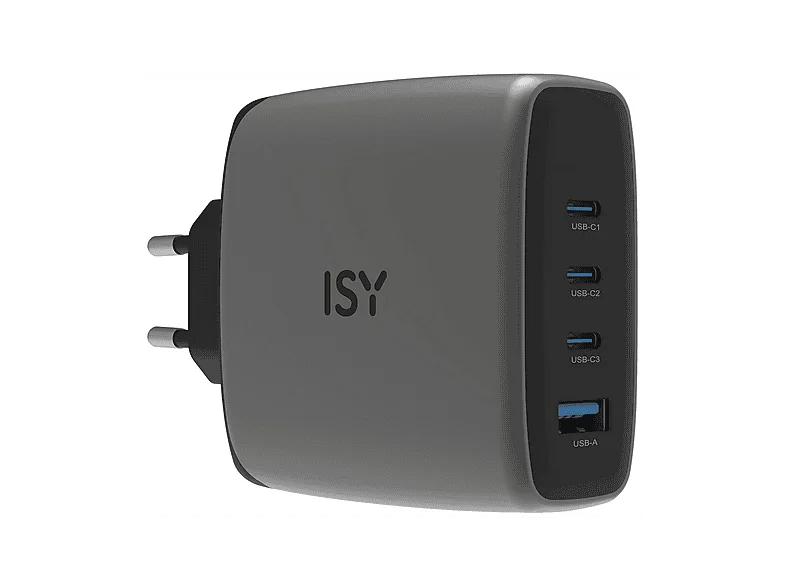 Caricabatteria ISY IAC-7140 Caricatore GAN da 140W