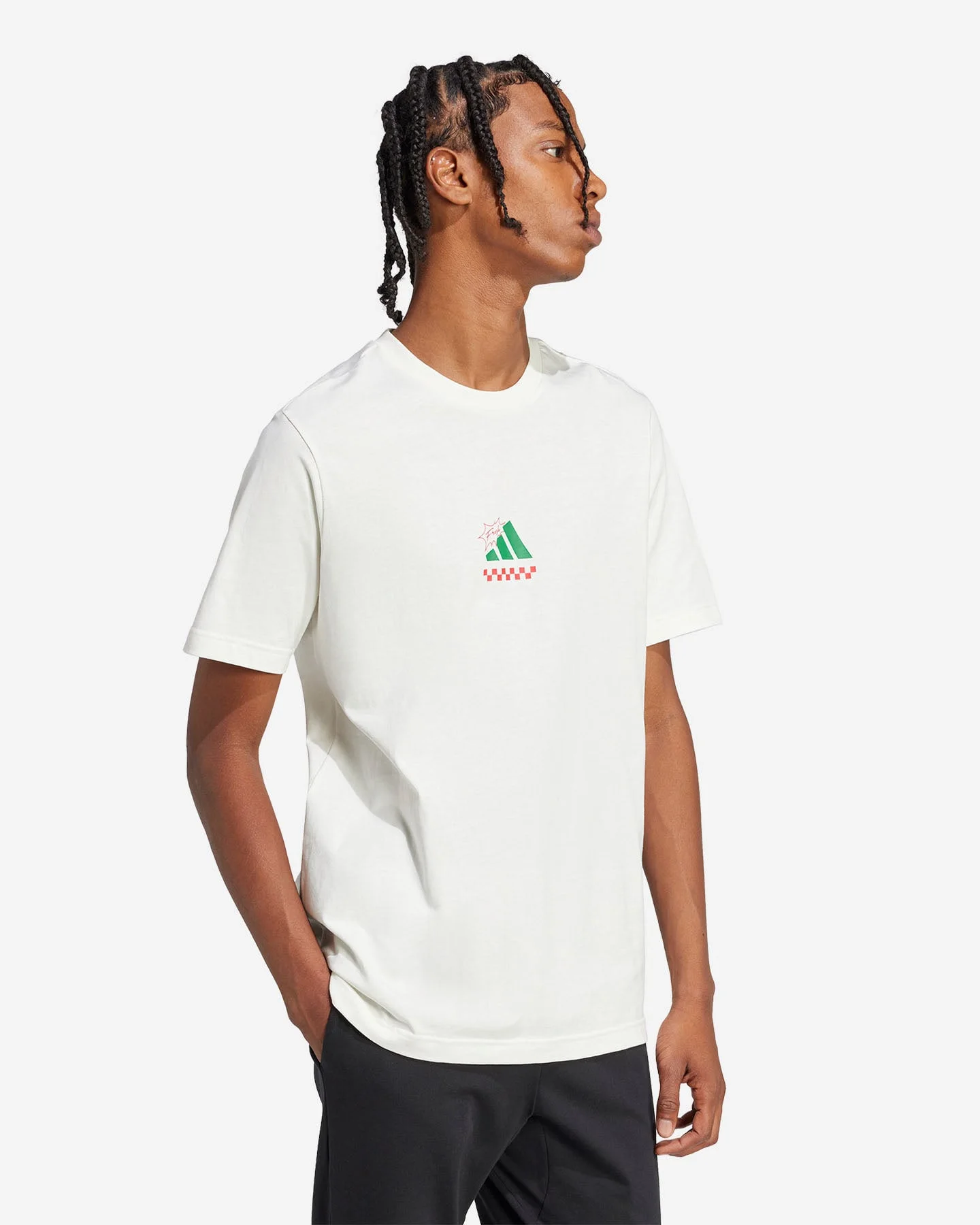 Adidas Pizza Tee M - vista 4