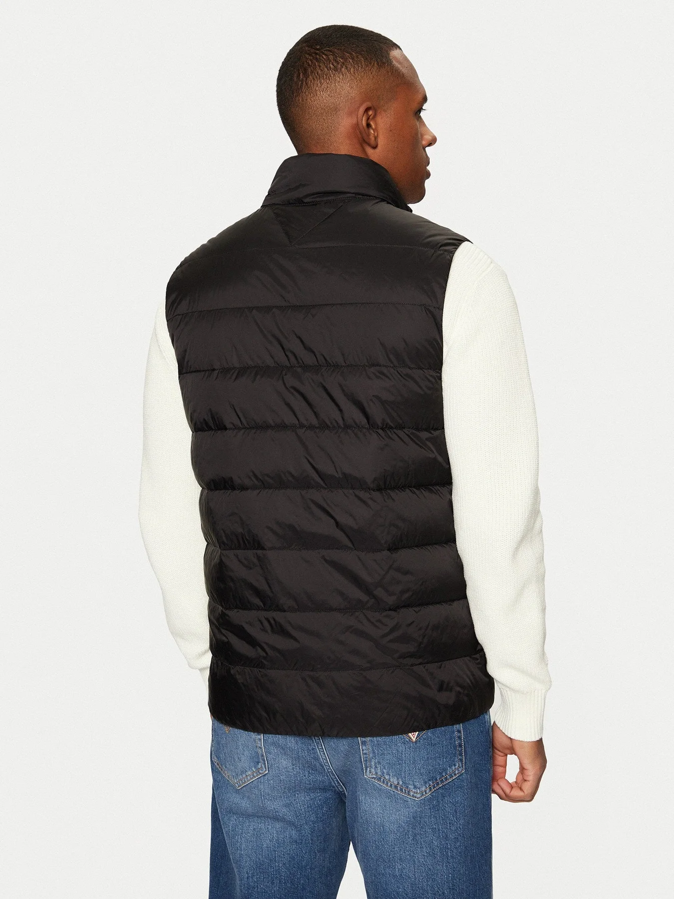 Tommy Hilfiger Giubbotto Uomo Zip Logo - vista 5