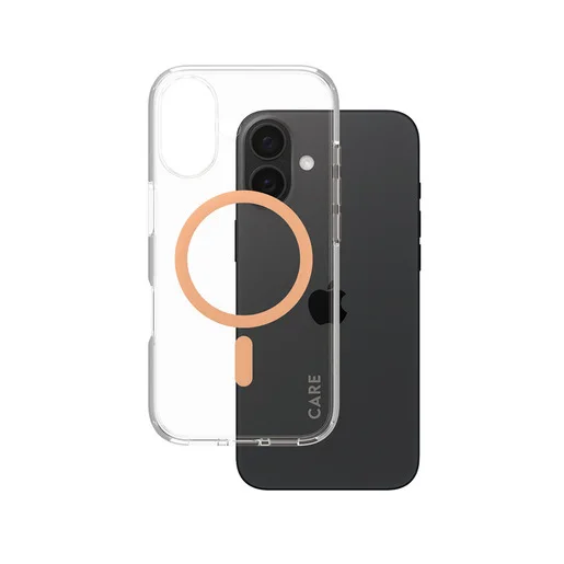 PanzerGlass CARE by ® Flagship Cover Trasparente Urban Combat con MagSafe iPhone 16
