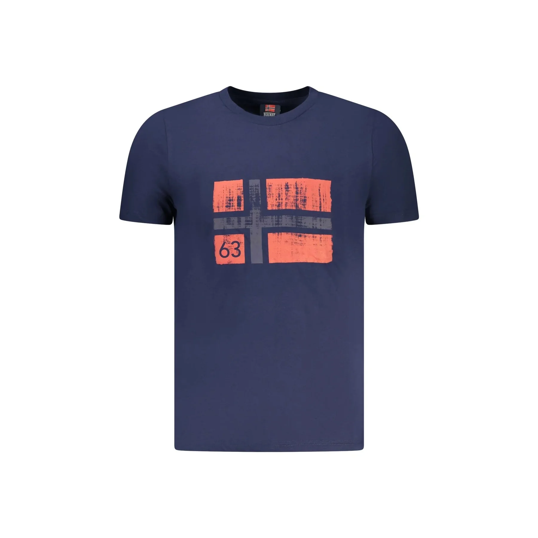Norway 1963 T-Shirt Maniche Corte con Stampa