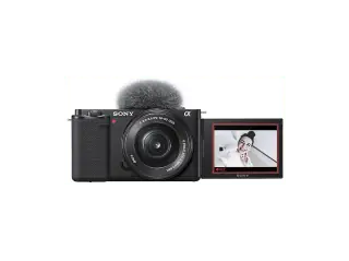 Sony ZV-E10 Vlog Camera con Obiettivo Power Zoom 16-50 mm