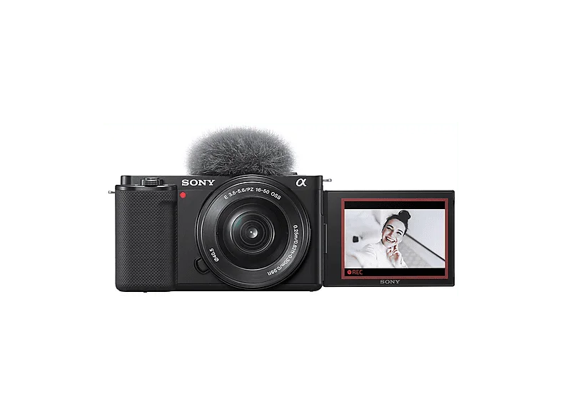 Sony ZV-E10 Vlog Camera con Obiettivo Power Zoom 16-50 mm