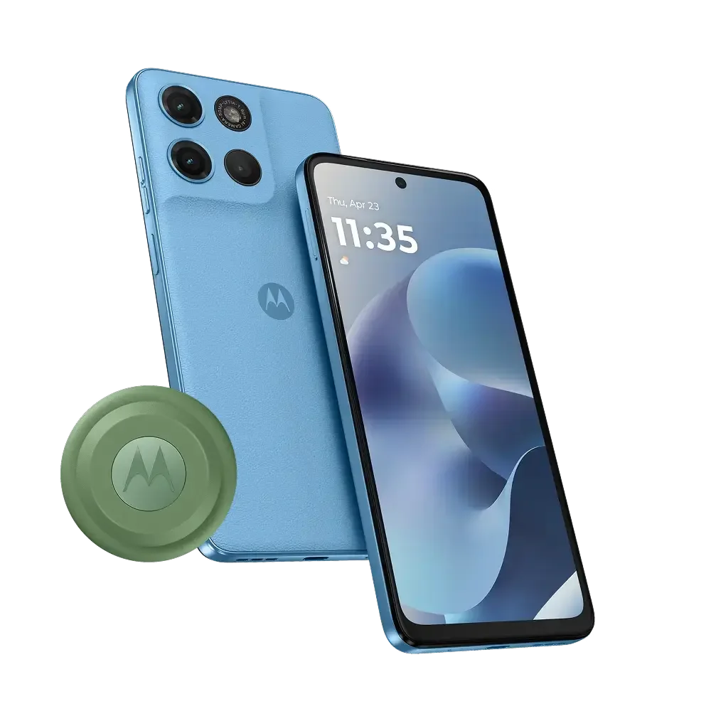 Lenovo moto g17 power - PANTONE Alaskan Blue - vista 2