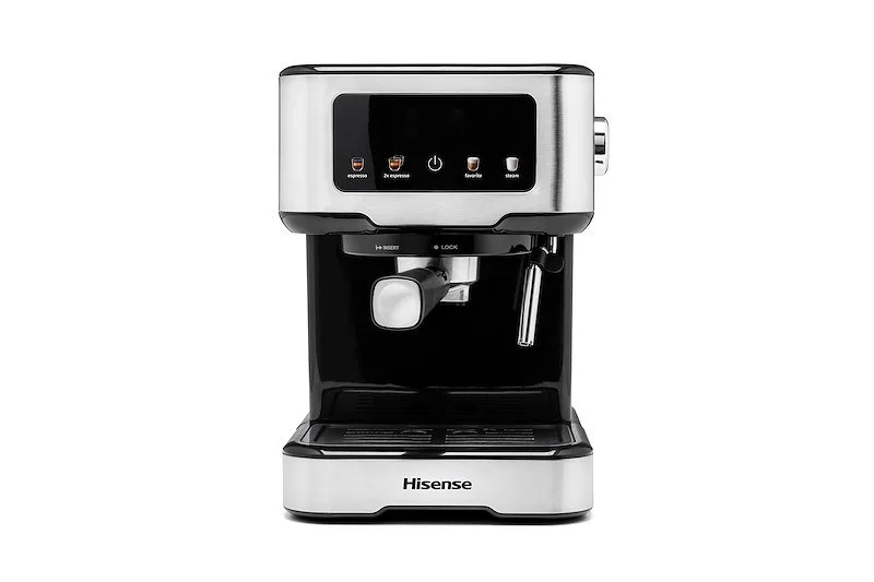 Hisense Macchina da Caffè Manuale Hescm15cd Acciaio Inox