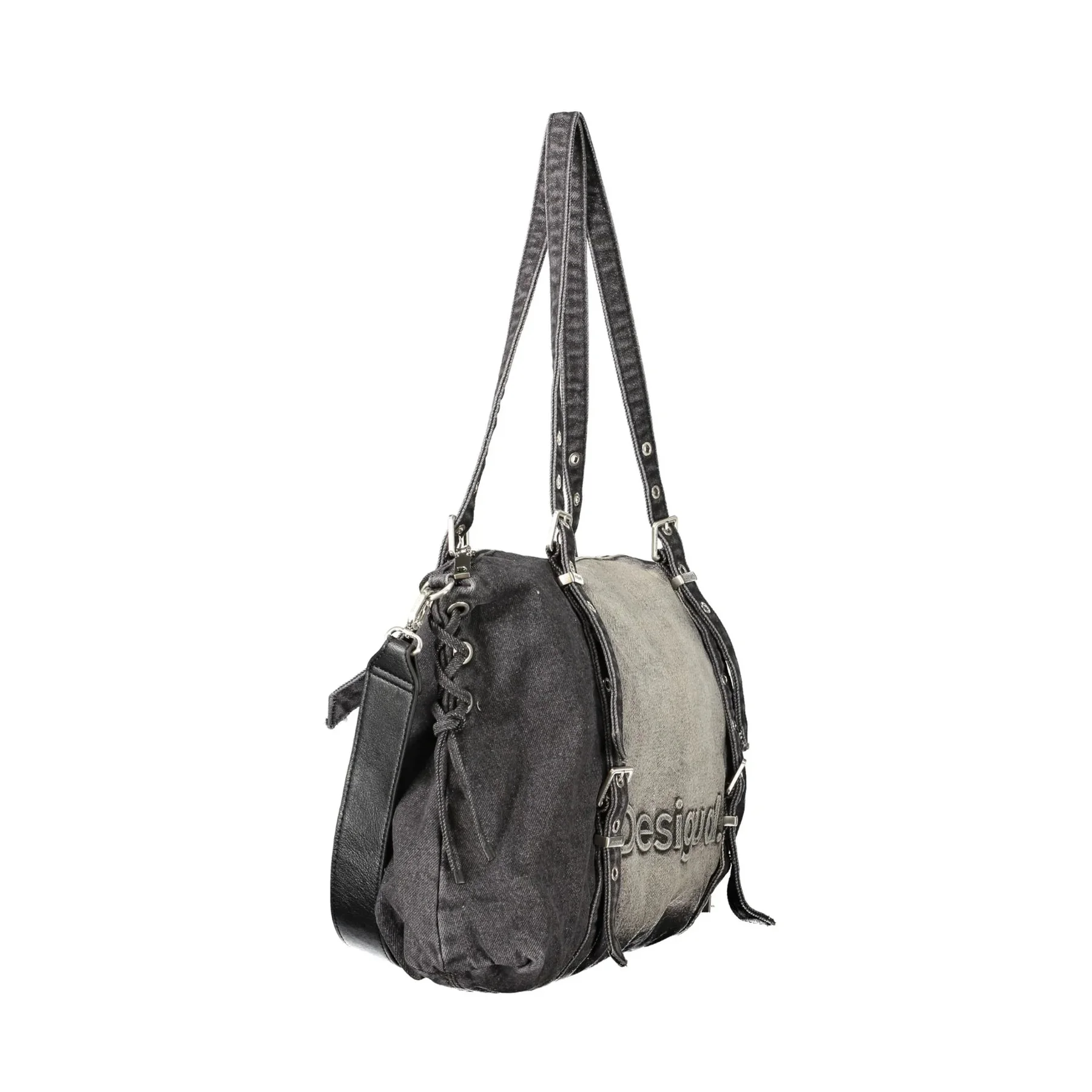 Desigual Borsa a Spalla Donna Logo - vista 3