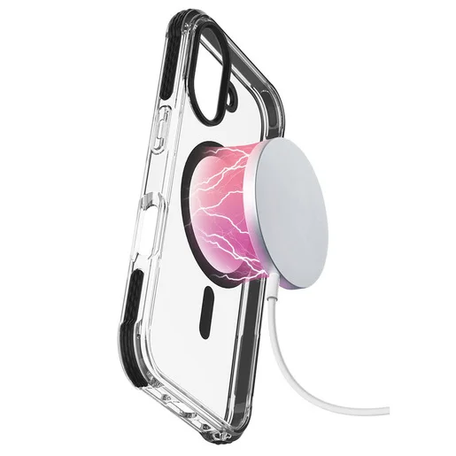 Cellularline Tetra Force Strong Guard Mag - Custodia ultra protettiva per iPhone 16