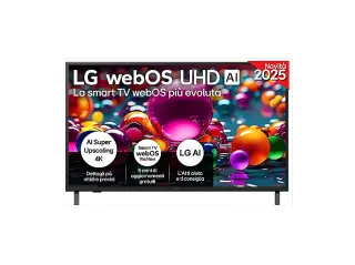 LG Smart TV LED 43" 43UA75006LA Charcoal Black