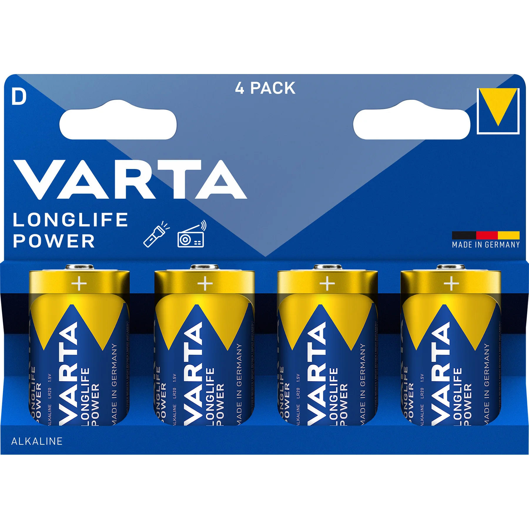 Varta Longlife Power Batterie LR20 D - vista 2