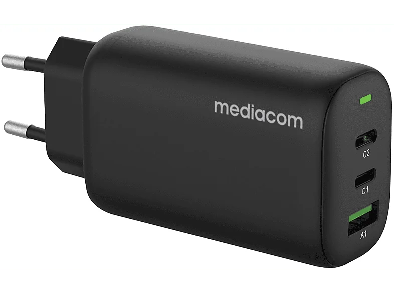 Caricabatteria Mediacom Fast Charger 65W