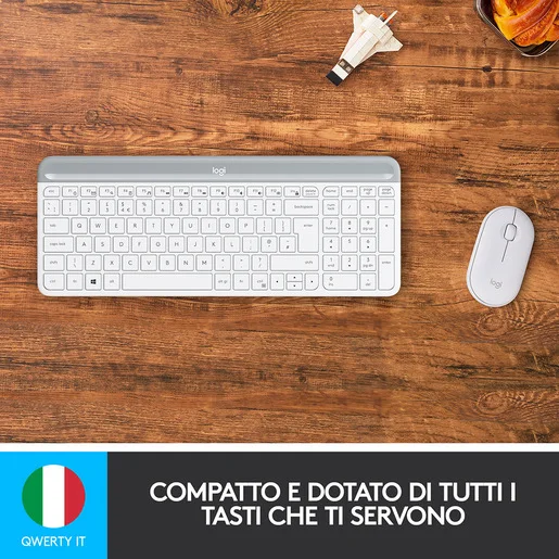Logitech MK470 Kit Mouse e Tastiera