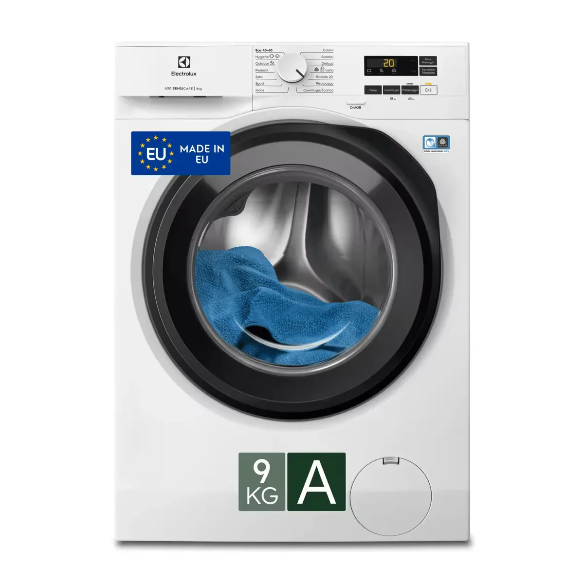 Electrolux Lavatrice serie 600 SensiCare 9 kg 1400 giri EW6FA19G - vista 2