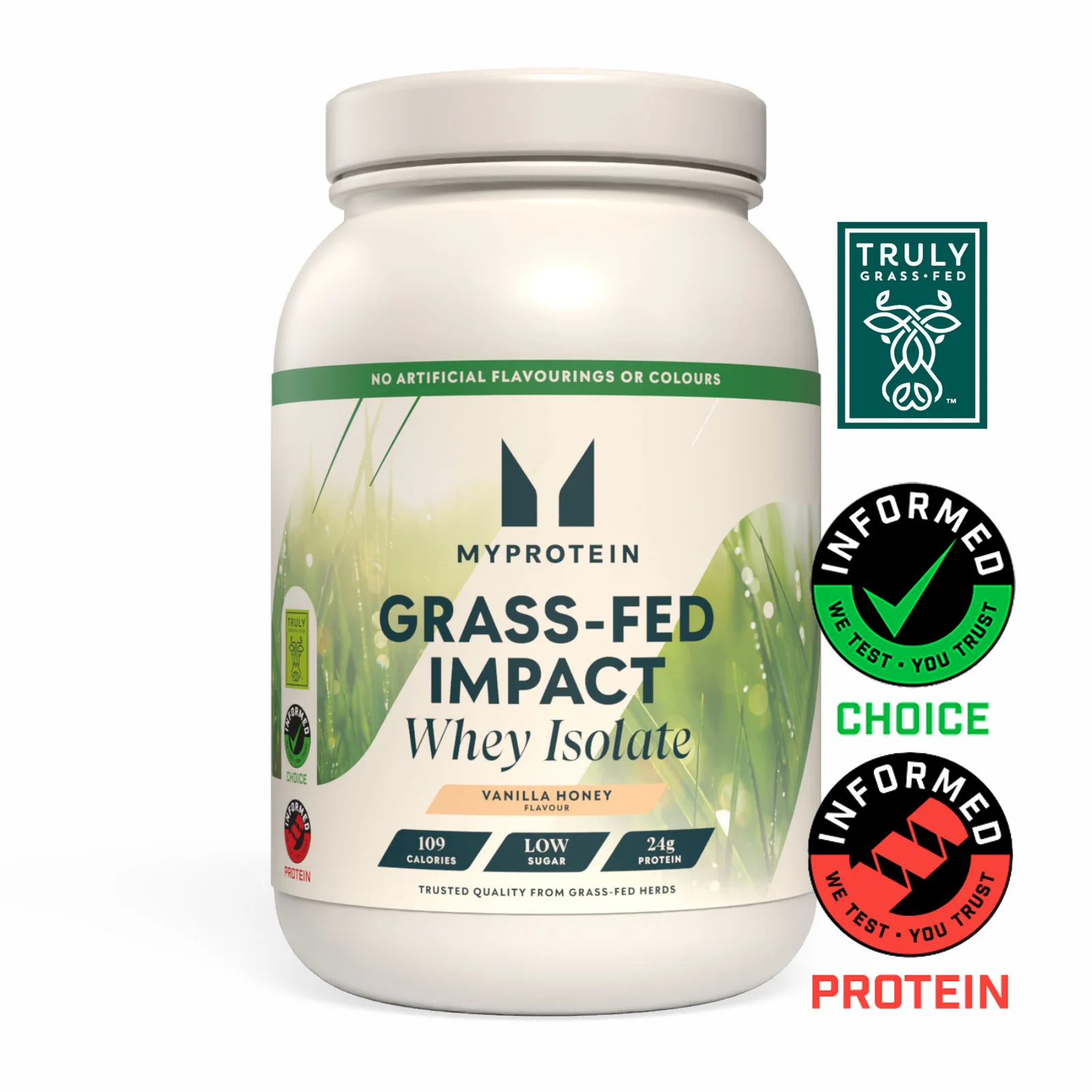 Impact Whey Isolate - Captain America - Vanilla Raspberry - vista 7