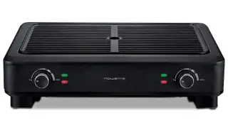 Grill Elettrico Rowenta Smokeless 2000W