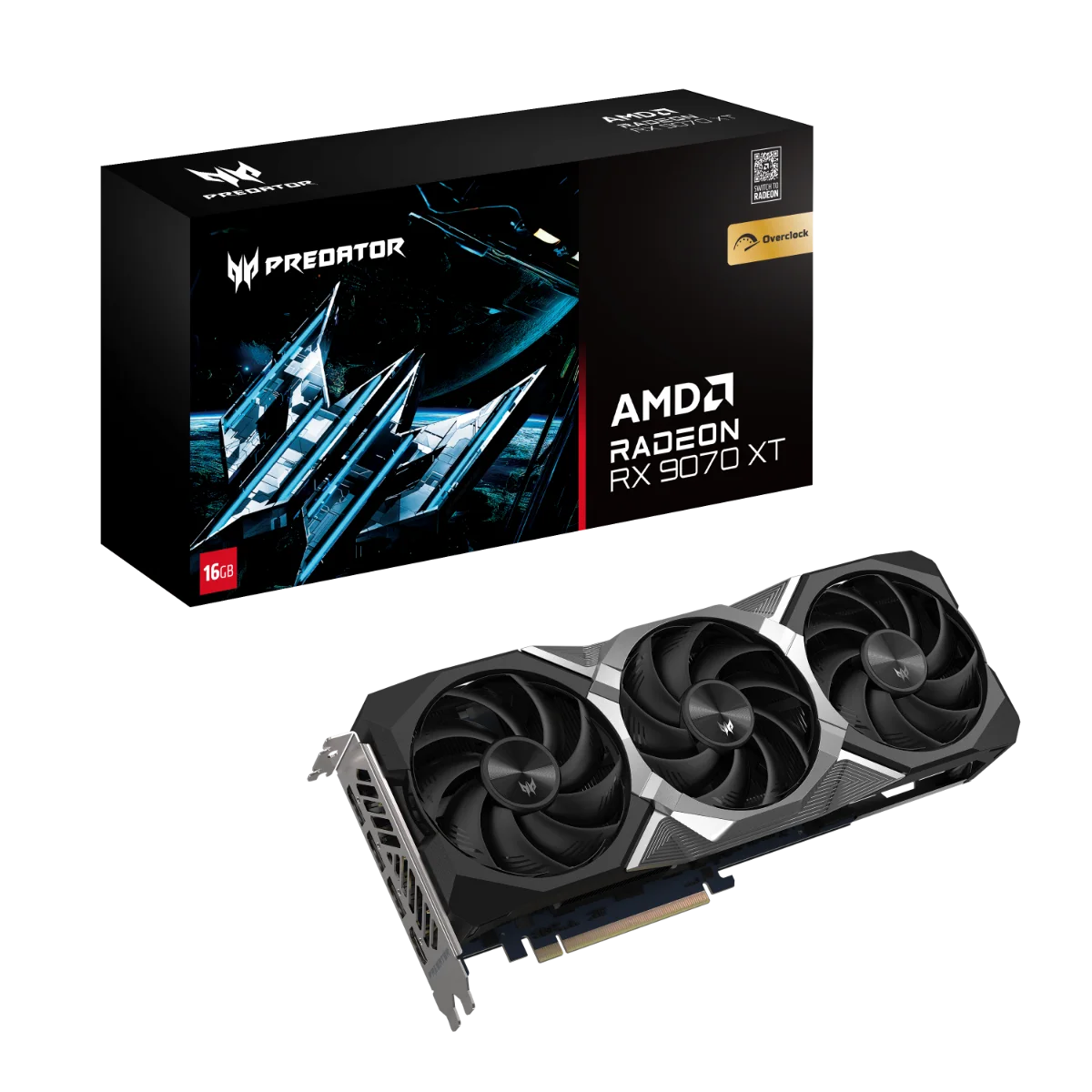 Acer Predator Scheda Grafica BiFrost™ RX 9070 XT OC