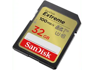 Scheda di Memoria Sandisk Extreme V30 U3 32GB