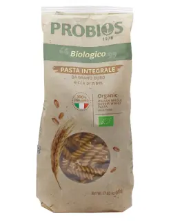 Fusilli integrali di grano duro italiano