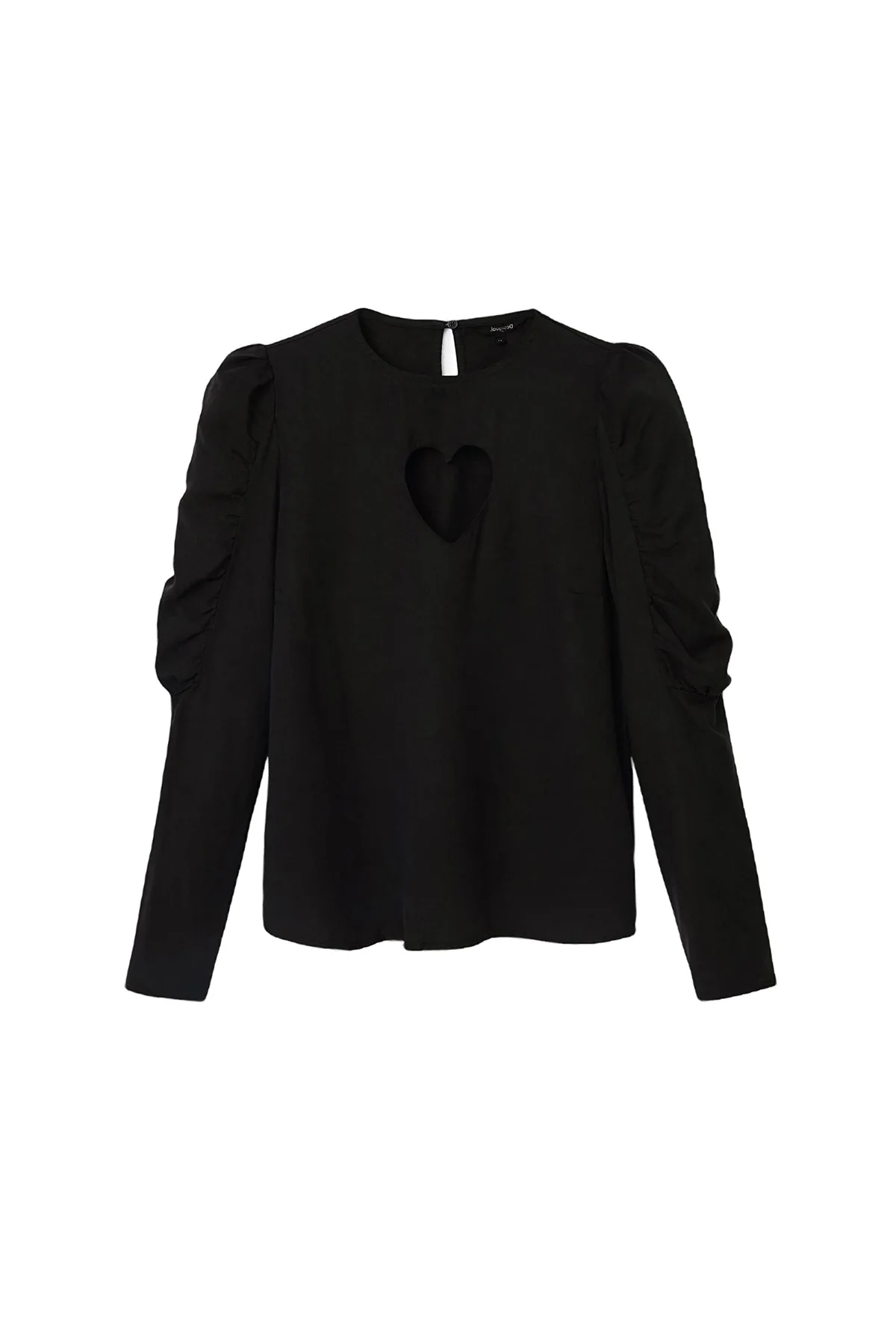 Desigual Camicia Maniche Lunghe Donna Dettagli a Contrasto - vista 2