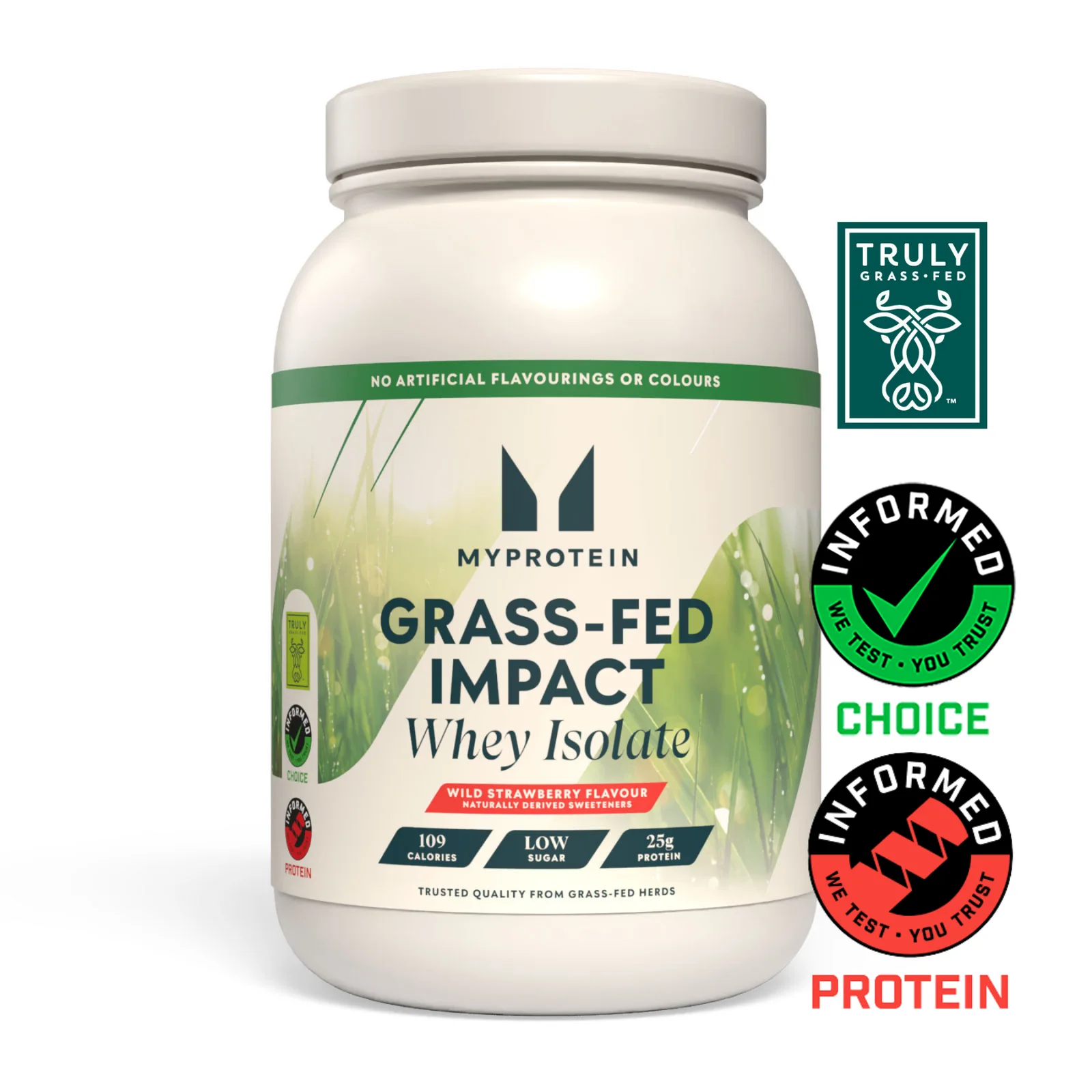 Impact Whey Isolate - Captain America - Vanilla Raspberry - vista 5