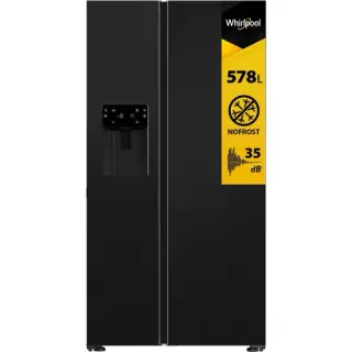 Whirlpool WHG2 6574W XK5E Frigorifero Side by Side