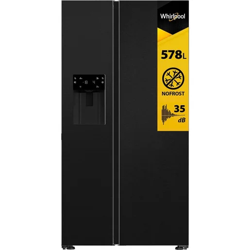 Whirlpool WHG2 6574W XK5E Frigorifero Side by Side