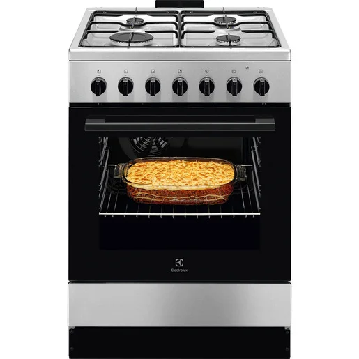 Electrolux Cucina a libera installazione mista piano a gas + forno elettrico LKK620010X