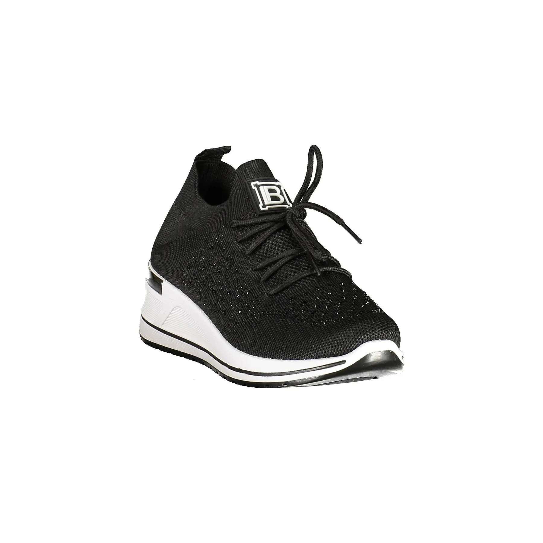 Laura Biagiotti Sneakers Donna Nere Strass - vista 2