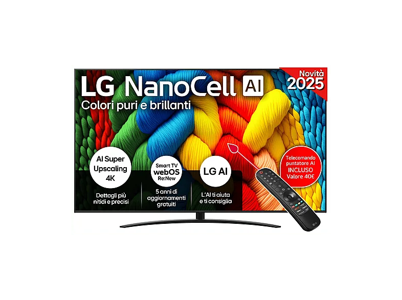 LG NanoCell AI 86NANO81A6A TV LED SMART TV
