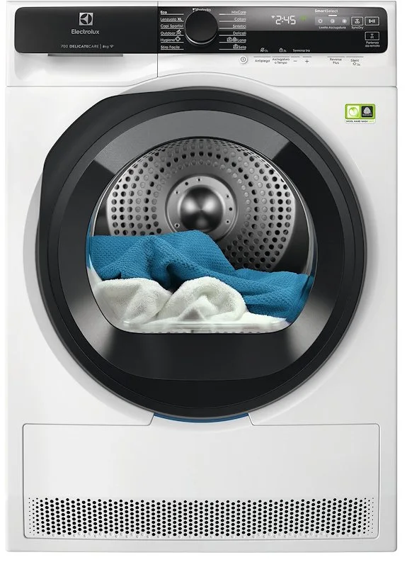 Electrolux Asciugatrice 700 DelicateCare 8 kg EW7H58GY