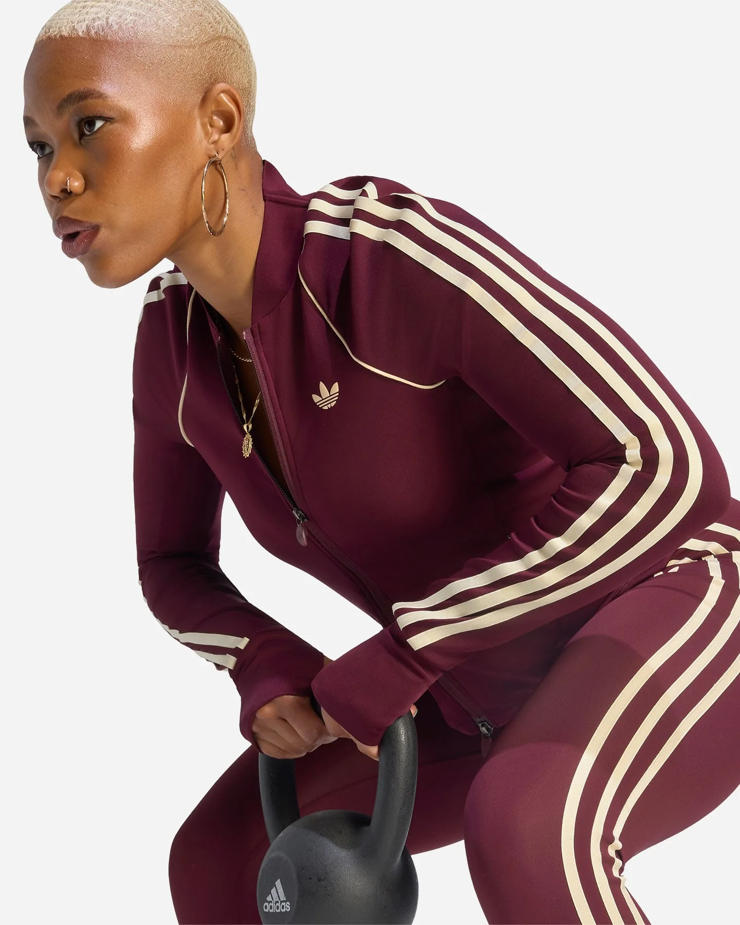 Felpa Training Adidas Originals W - Donna - vista 5