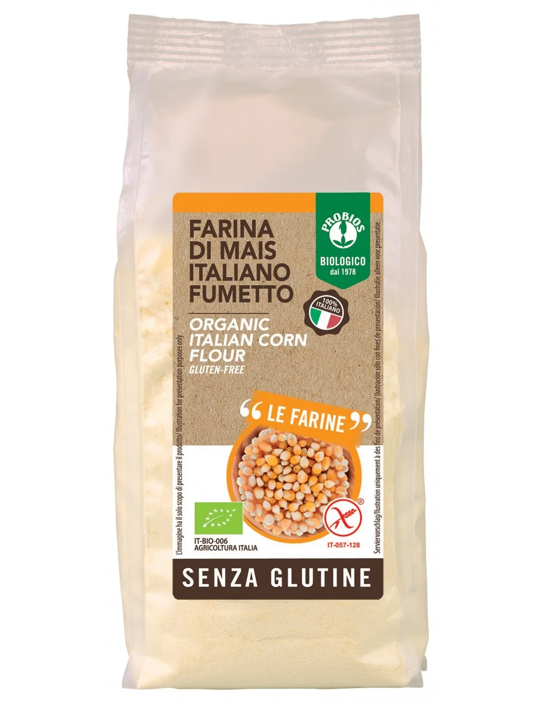 Farina di mais fumetto