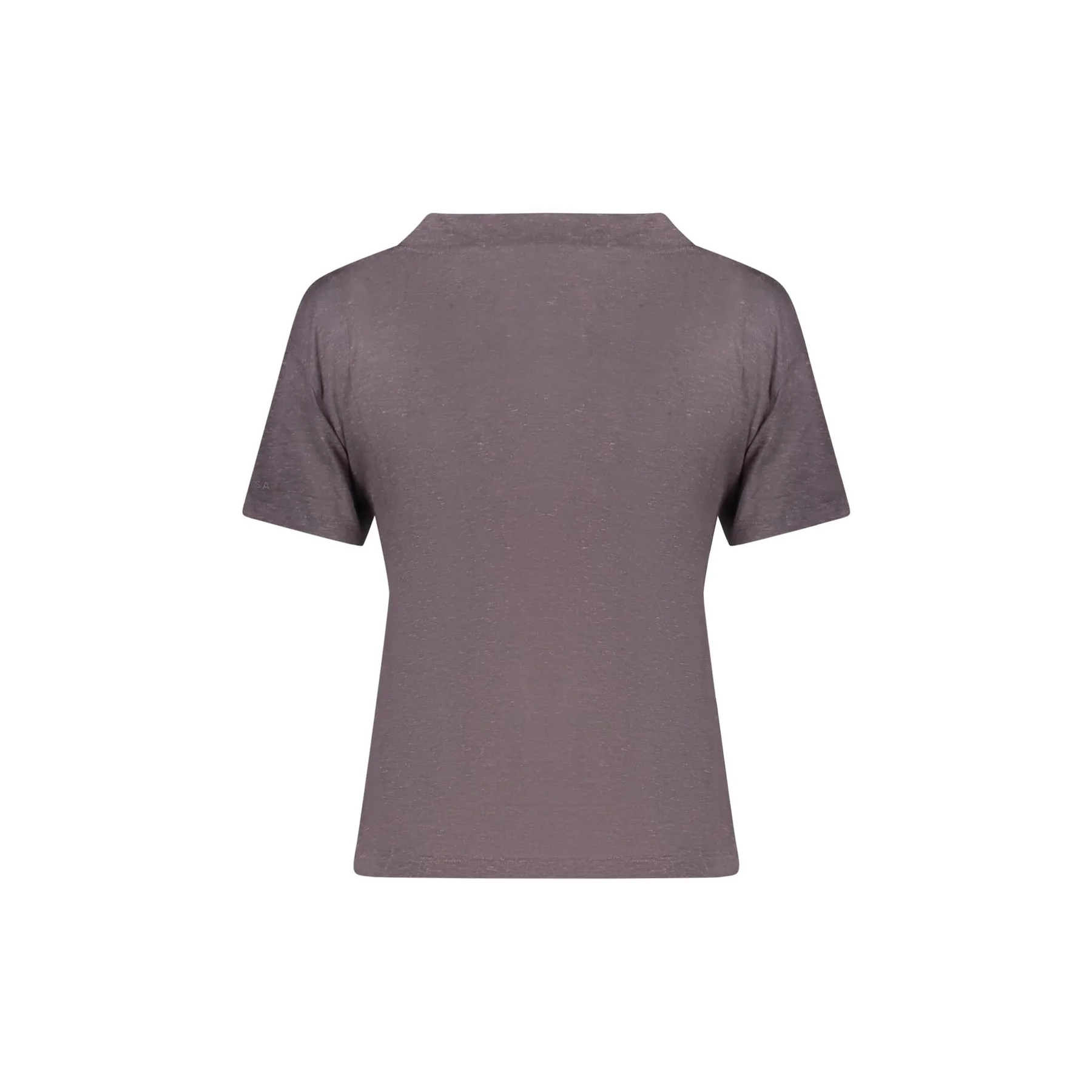 North Sails T-Shirt Maniche Corte Donna Grigia con Logo