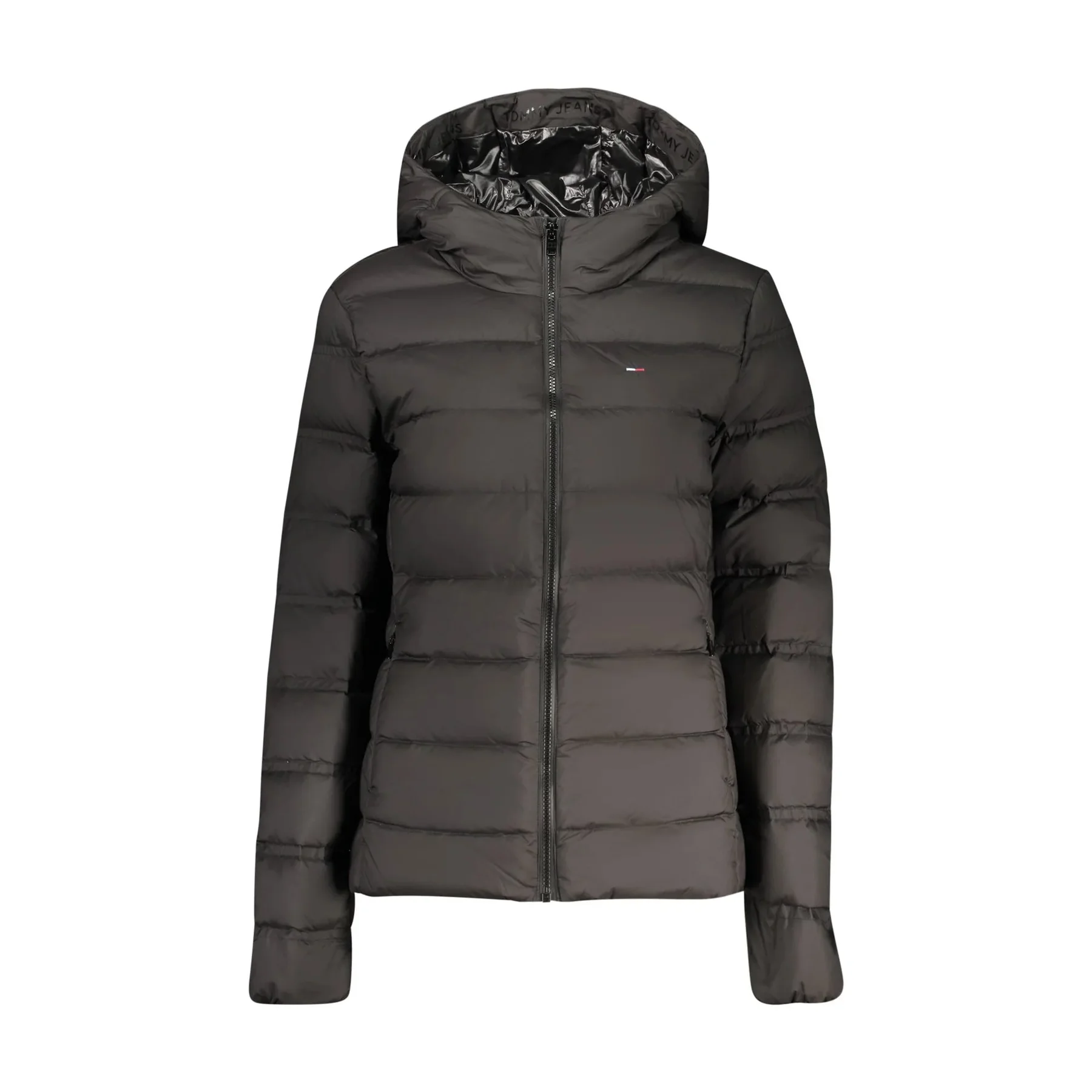 Tommy Hilfiger Giubbotto Donna Cappuccio Ricamo Logo - vista 2